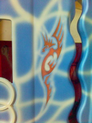 Detail Tribal Dragon